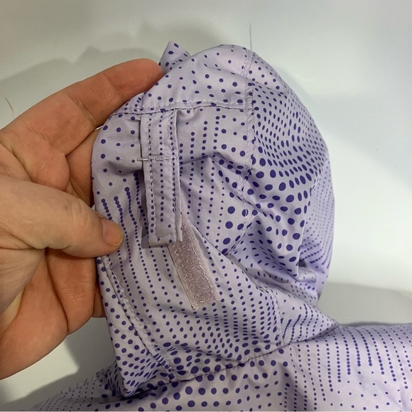 Columbia Mini pixel grabber ll windbreaker Jacket lavender purple size 3-6 mo - Picture 8 of 8